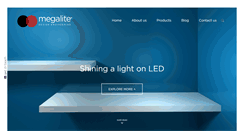 Desktop Screenshot of megalite.co.za